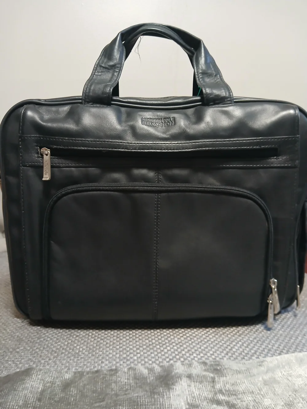 Kenneth Cole Reaction Black Laptop Briefcase